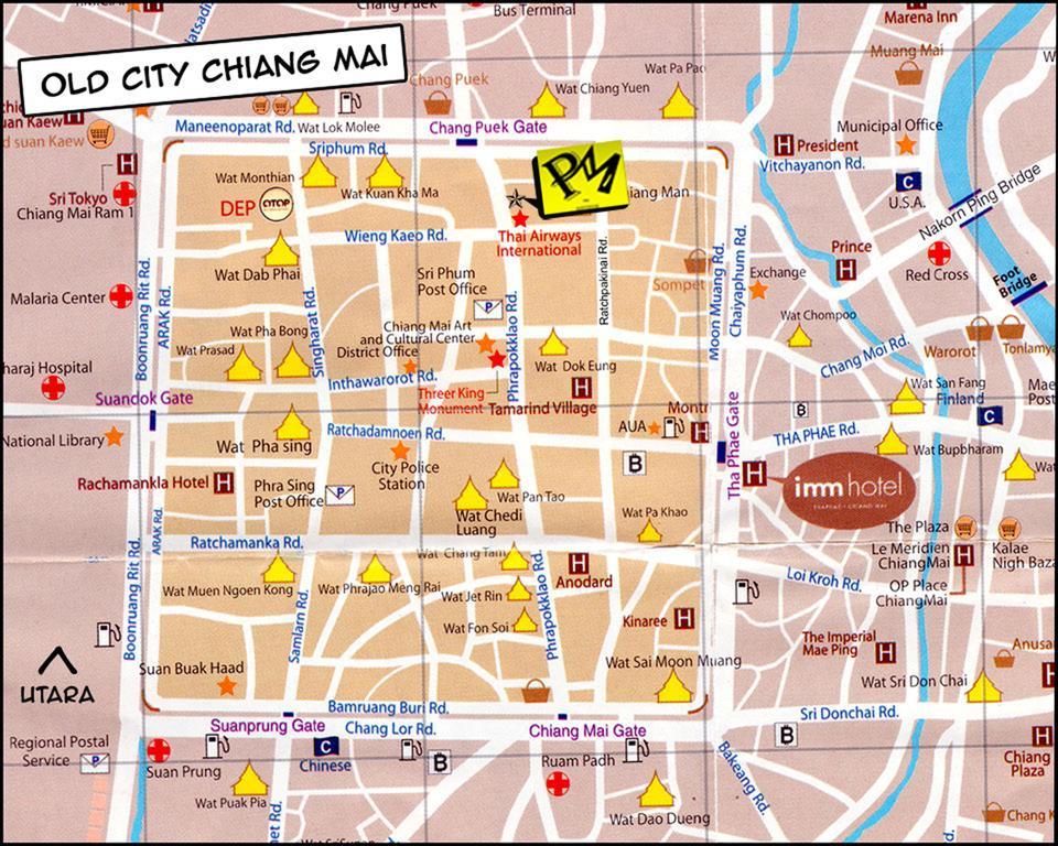 Pm Guesthouse Chiang Mai Eksteriør bilde